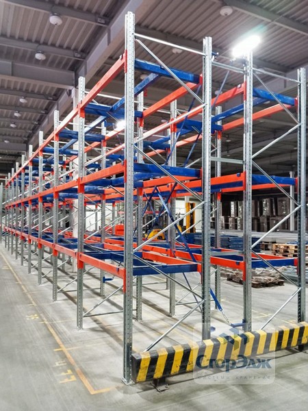 Замена стеллажей