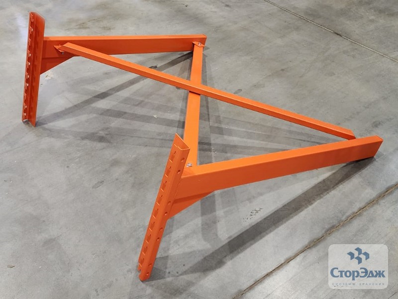 Торцевая консоль для паллетного стеллажа