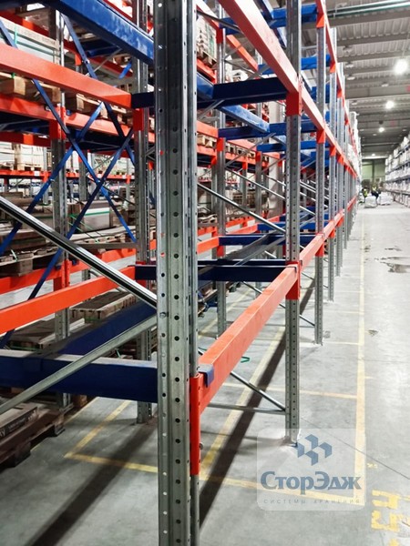 Замена стеллажей